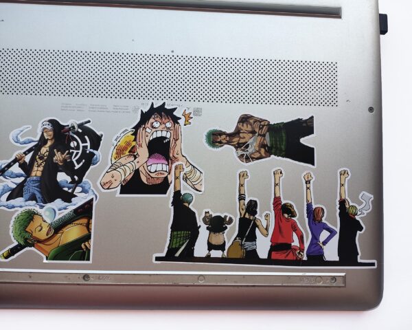 32 One Piece Anime Stickers Set for Laptop, Mobile & All Plain Surfaces - Image 5